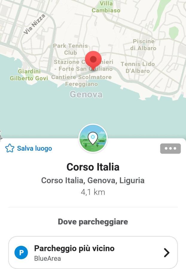 Apartamento Due Passi Dal Mare Génova Exterior foto